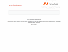 Tablet Screenshot of envoytrackng.com